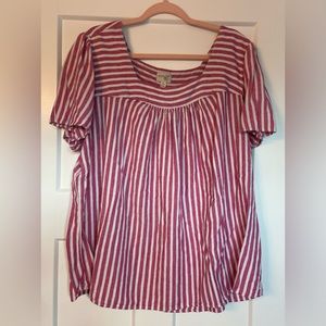 👚🛍️SALE👚🛍️Terra & Sky Short Sleeve Shirt